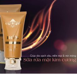 sữa rửa mặt kim cương iris