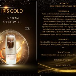 kem chống nắng uv cream iris gold
