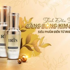 tinh dầu tái tạo căng bóng kim cương iris