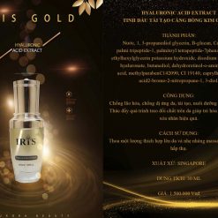 tinh dầu tái tạo căng bóng iris gold