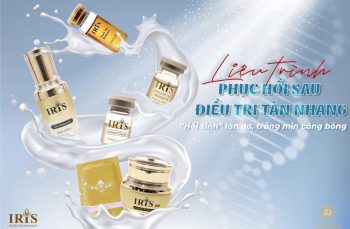 Liệu trình phục hồi sau khi điều trị tàn nhang